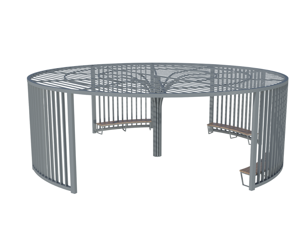 Canopy with benches N 013
